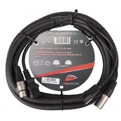 Briteq Combi Cable IEC/XLR 3 m