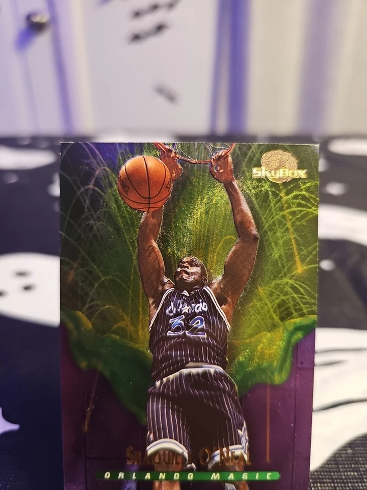 1995-96 Skybox Premium - Meltdown Shaquille O'Neal #M8 - Image 4 of 4