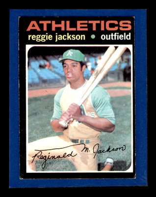 1971 TOPPS #20 REGGIE JACKSON (VG) ~ GFCC