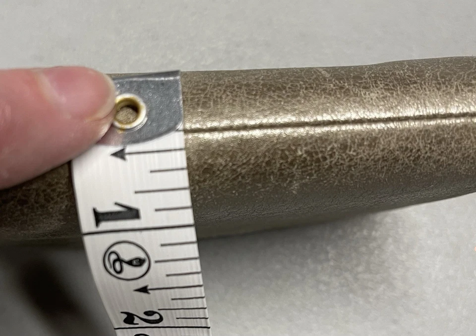 Cartera sin asas de cuero Hobo International Alice metálica champán plateada nueva sin etiquetas Foto 4 de 4