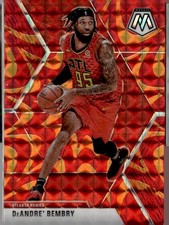 2019-20 Panini Mosaic #14 DeAndre' Bembry Reactive Orange