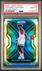 2020 PANINI PRIZM SILVER PRIZM #258 ANTHONY EDWARDS ROOKIE RC PSA 10