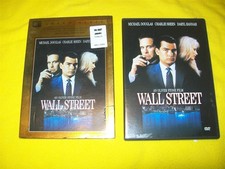 WALL STREET DVD WITH SLIPCOVER AWARD SERIES MICHAEL DOUGLAS CHARLIE SHEEN