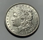 1892 MORGAN DOLLAR AU+