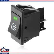 12v 35a 4 Pin Spst On Off Led Fog Light Rocker Switch Greencolor Green 12v 35a 4 Pin Spst On Off Led Fog Light Rocker Switch Greencolor Green