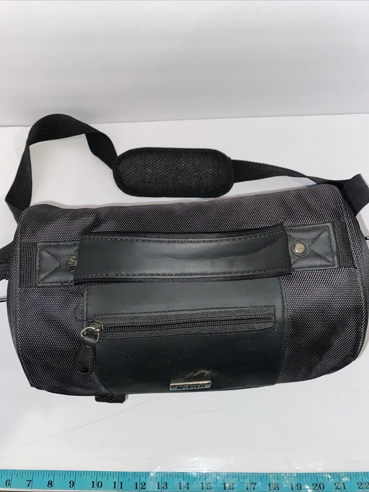 Estuche para cámara Nikon Deluxe bolso negro acolchado correa para el hombro digital SLR Foto 2 de 4