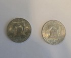 Two Franklin Half Dollars - 1949 D & 1951  (#10) — photo 2