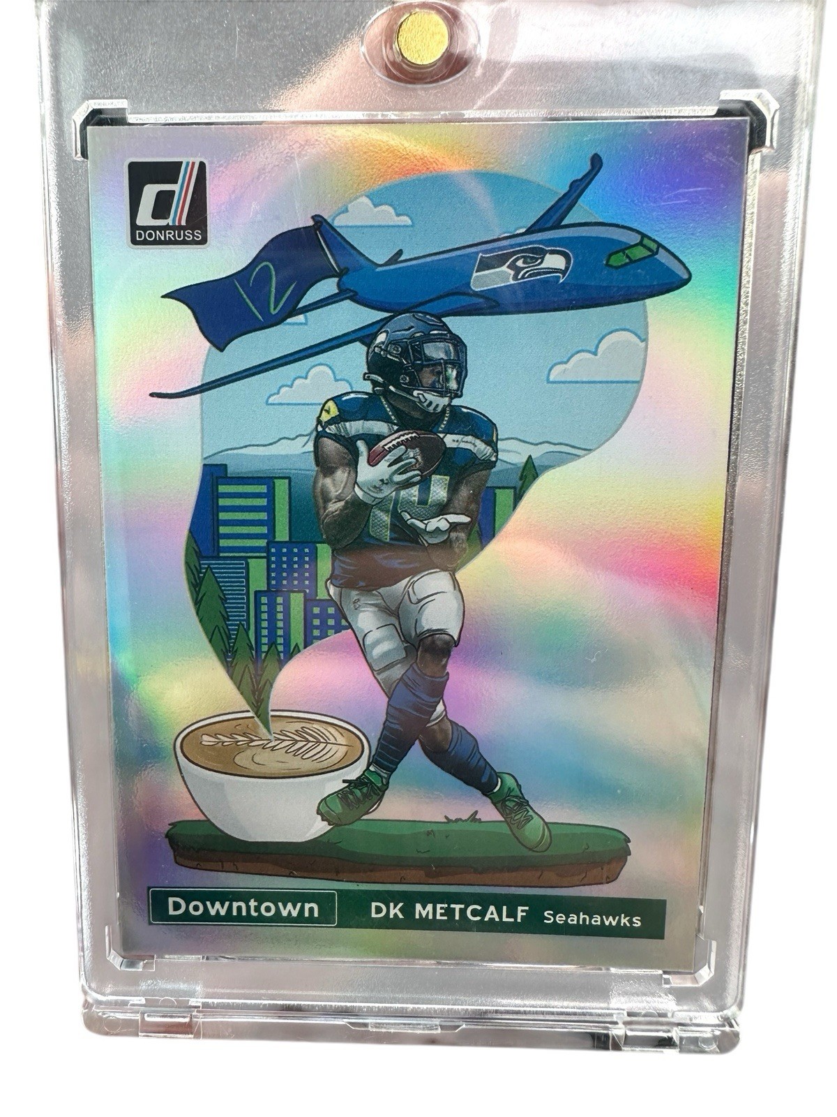 2021 Panini Donruss - Downtown! DK Metcalf #DT-32