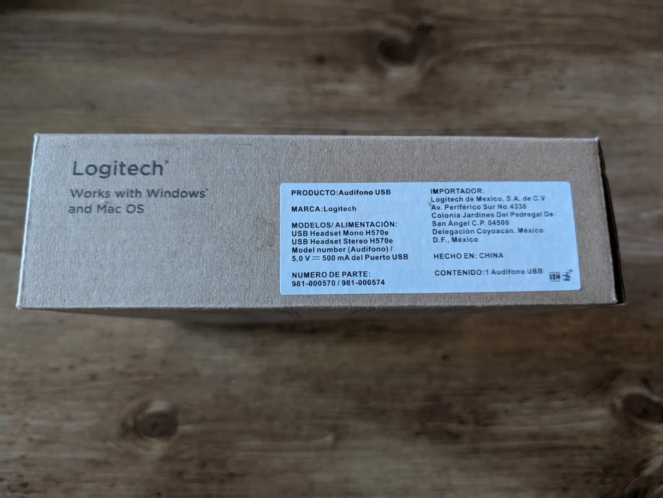 New Logitech H650e USB Stereo Binaural Headset With Noise Cancelling Microphone - Image 3 of 4