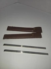 Lot of -2- VINTAGE DIAMOND TOOL Chisel  TOOL U.S.A. With Cases