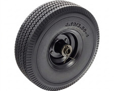 Ruota in schiuma di metallo nero misura 4,10/3,50-4 (foro 20 mm) go kart racing