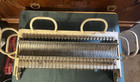 VTG Rare 1950's Bakery Cookie Slicer Hand Press Made in Sweden 21"X9" Heavy — photo 9