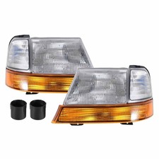 For 1998-2000 Ford Ranger Headlights With Corner Lights Amber Signal Leftright For 1998-2000 Ford Ranger Headlights With Corner Lights Amber Signal Leftright