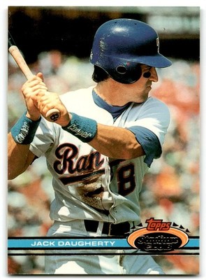1991 Stadium Club Jack Daugherty Texas Rangers #276