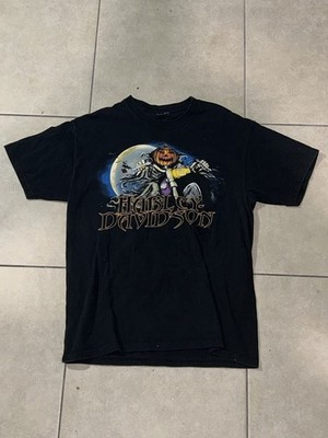 Vintage Harley Davidson Headless Horseman Rider Shirt XL Black Y2K Halloween XL