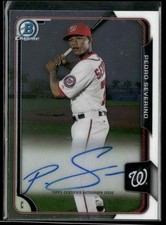 2015 Bowman Chrome  Pedro Severino #BCAP-PS On Card Auto