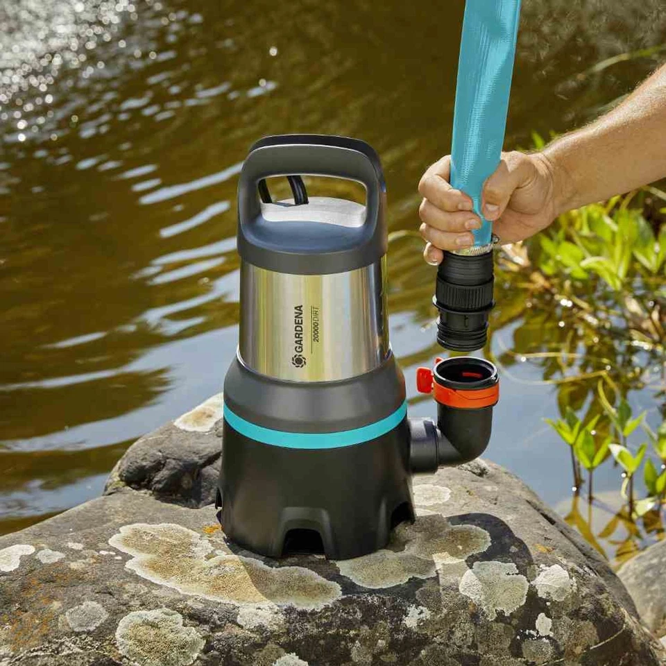 Schmutzwasser-Tauchpumpe aquasensor Entwässerung Gartenpumpe Schmutzwasserpumpe - Bild 4 von 4