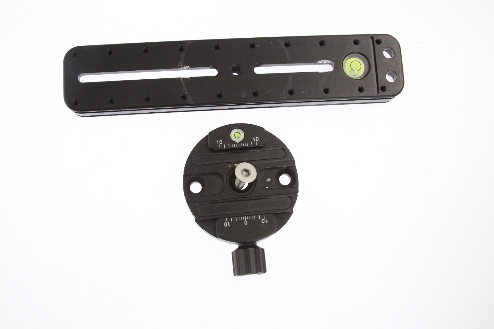 Really Right Stuff RRS MPR-192 Double Dovetail Rail w/SunwayFoto DDY-64i Clamp