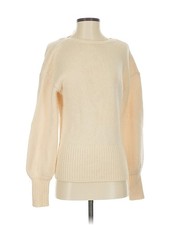 Intermix Women Ivory Wool Pullover Sweater P