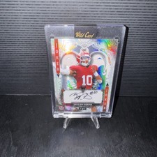 💥- 2024 Wild Card 7 Card Studs - TAYLEN GREEN - 1/1 1st Card Joker Auto -💥