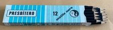 Scatola di 12 Matite PRESBITERO nera - Nuove