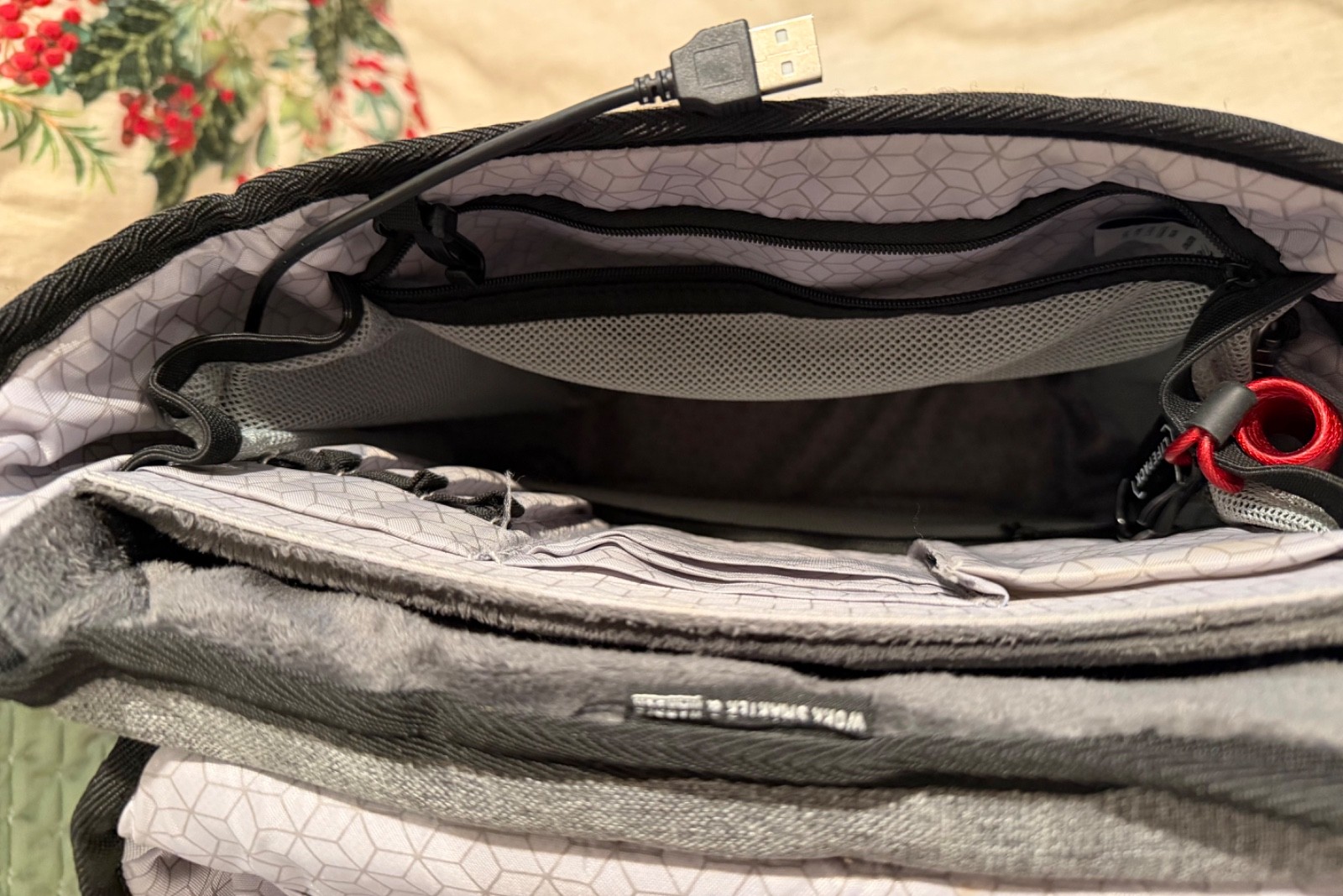 Solgaard Lifepack Hustle Backpack Gray Black - image 9