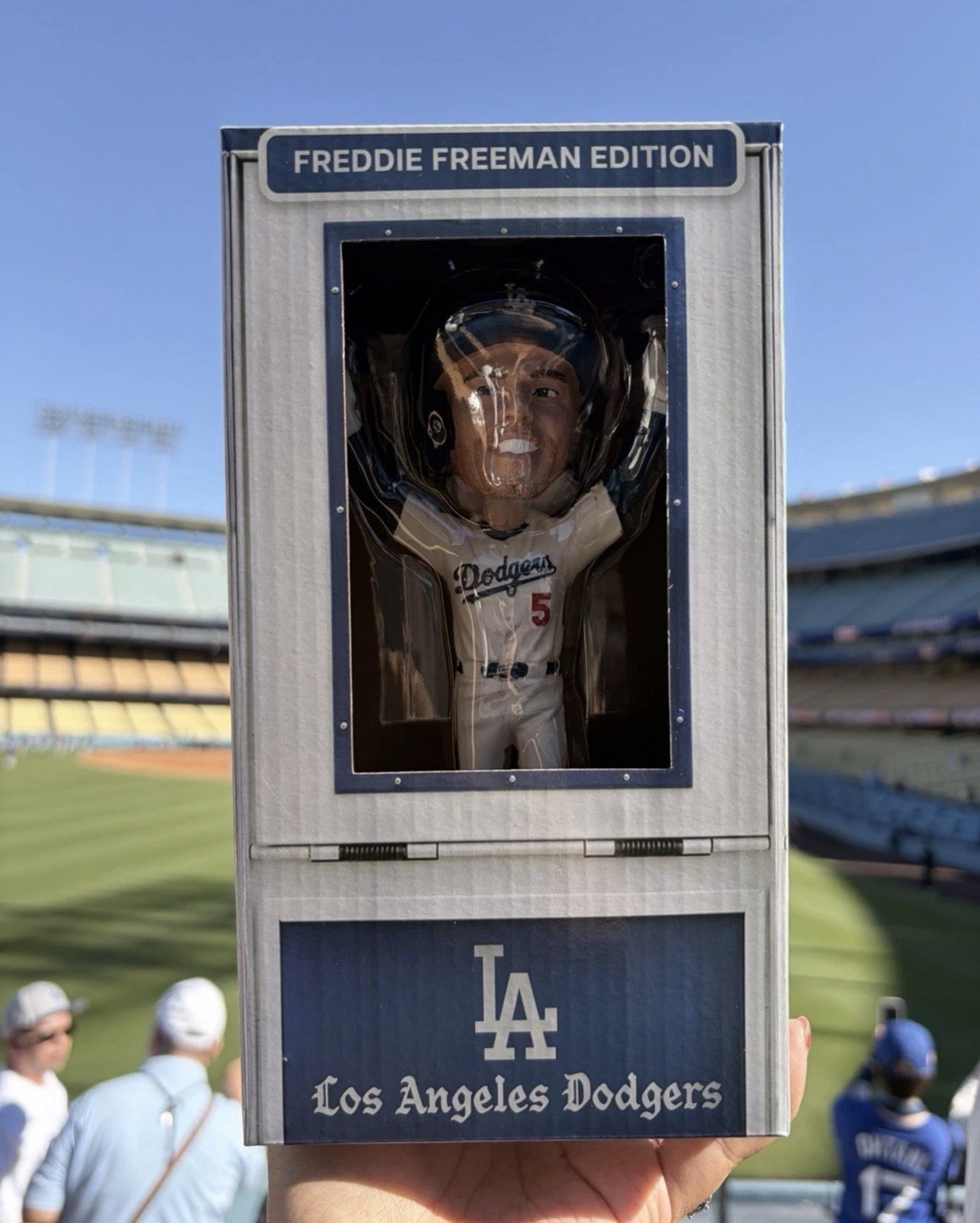 🏆 Freddie Freeman 18th Inning Walk-Off WS HR Dodgers Bobblehead 7/6/26