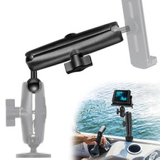 Dual Extension Double Socket Arm Compatible with RAM Mount B Size 1"Ball Adapter