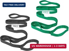 Stretching Strap Yoga Strap Physical Therapy for Home Workout, 10 Loops N