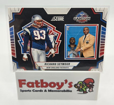 2025 Panini Score Richard Seymour Men of Canton Insert Card