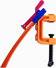 Hot Wheels Compatible 2-Lane Starter Gate with Clamp   Track Starter Combo