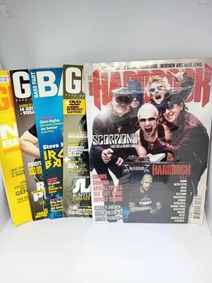 Lot de 5 magazines - rock / rock progressif / Hardrock Scorpions + 1 CD - Photo 1/4