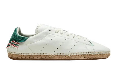 SIZE 10 - CLOT x adidas Stan Smith Espadrille 'Beaded' Friends & Family JR9373