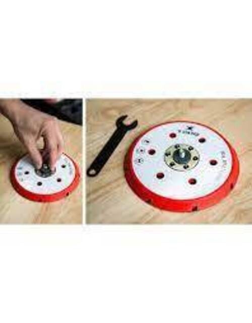 Chemical Guys TORQ R5 Dual-Action Red Backing Plate (6 Inch)