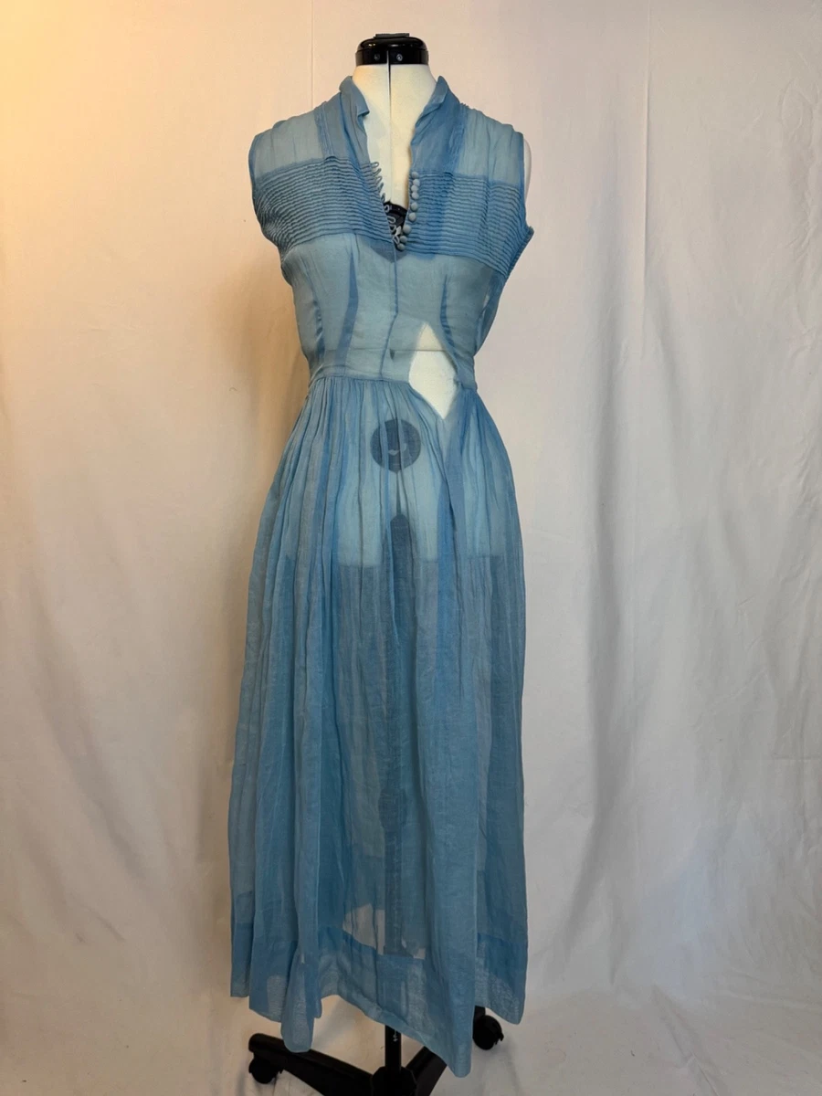 knee length dresses for ladies Vintage 1940s Black Crepe Draped Dress main image 0