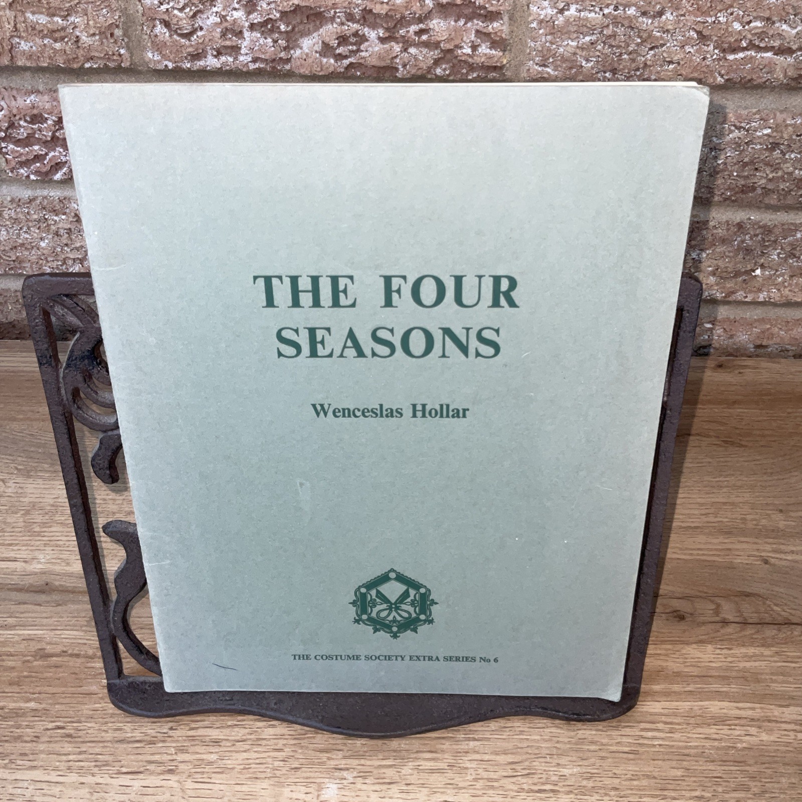 The Four Seasons By Wenceslas Holler 1st Ed 1979 PB The Costume Society No 6