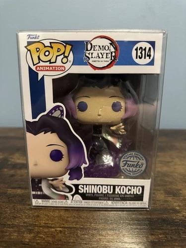 Funko Pop! Demon Slayer Shinobu Kocho 1314 Special Edition with card on the back