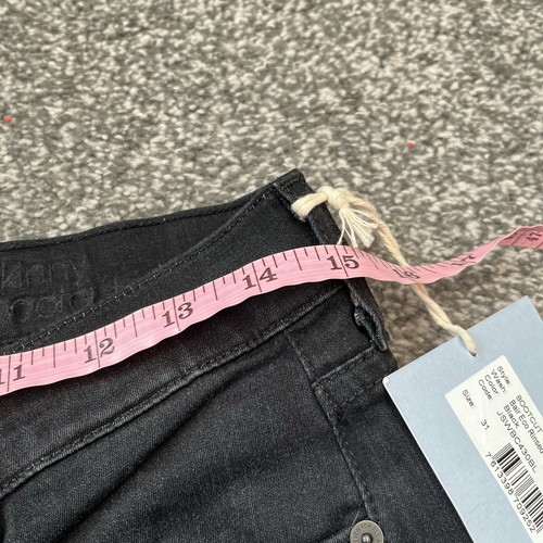 Womens 7 For All Mankind Bair Eco Black Denim Bootcut Jeans - Size W30 - Picture 8 of 9