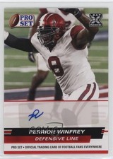 2022 Leaf Pro Set Draft Red Perrion Winfrey #PSA-PW1 Auto 0w8