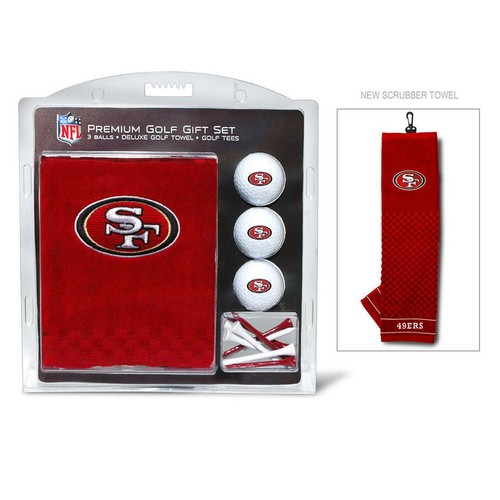 San Francisco 49ers Golf Gift Set with Embroidered Towel - Picture 1 of 1