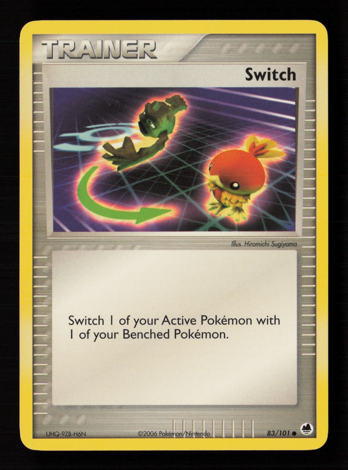 Switch 83/101 Dragon Frontiers Pokemon Card -B9