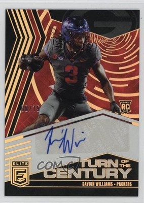 2025 Panini Donruss Elite Red 8/75 Savion Williams #TOC-SWI Rookie Auto RC 0rd2