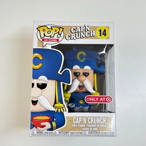 Funko Pop! Ad Icons Cap'n Crunch #14 Target Exclusive FIGURE WEAR SEE PICS