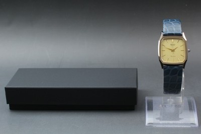 Vintage 1984 N MINT Seiko Dolce 9521-5070 NSAG Tank Quartz Mens