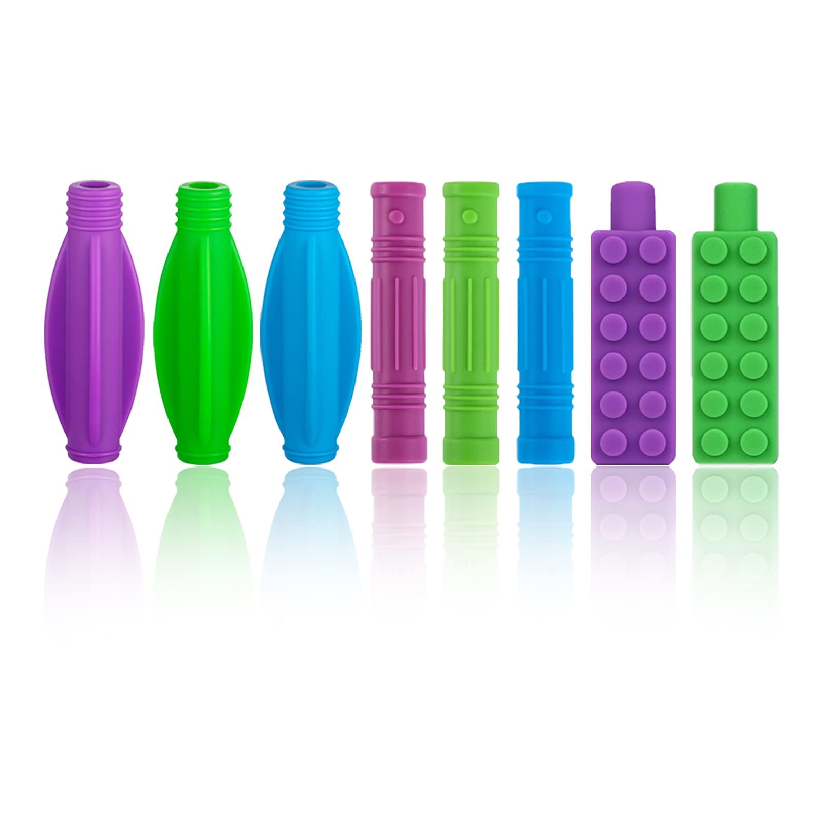 Bout de crayon pour la concentration en classe, kit de mastication pour l'école