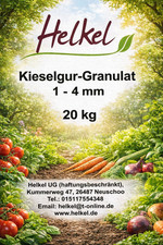 Kieselgur Granulat, 100%iges Naturprodukt, 1 - 4 mm, 20 kg inkl. Versand