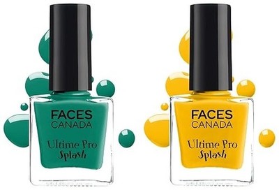 FACESCANADA Faces Splash Glossy Finish Nagellack, Sunny Side Up 51, 8 ml und F