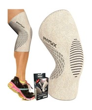 Physix Gear Knee Compression Sleeve for Men & Women - Best Compress... Fast Ship
