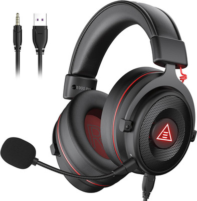 EKSA Gaming Headset, 7.1 Surround Sound PC Headset Mit Noise Cancelling Mikrofon