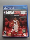 NBA 2K16 PlayStation 4 PS4 2K Sports Basketball Tested Working Case Disc 2015